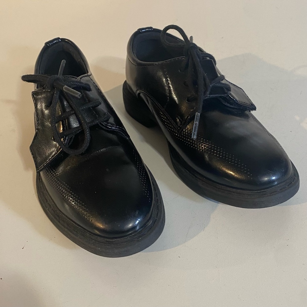 Restoration Lil Charles Black Dress Shoes Size 8M
